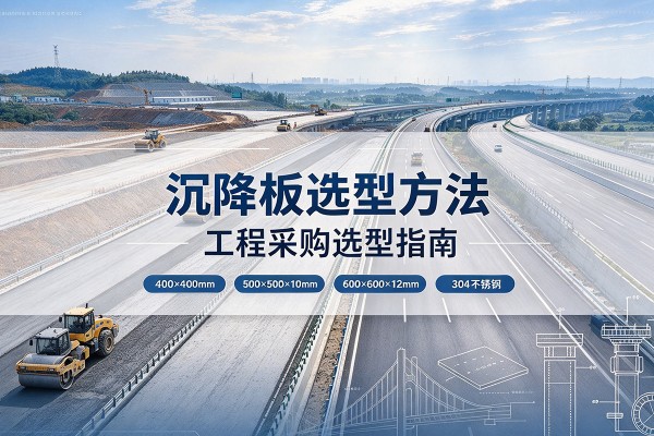 兴隆台沉降板选择方法
