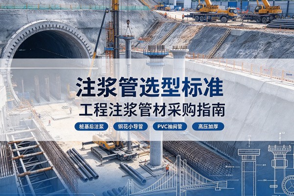 兴隆台注浆管选型标准