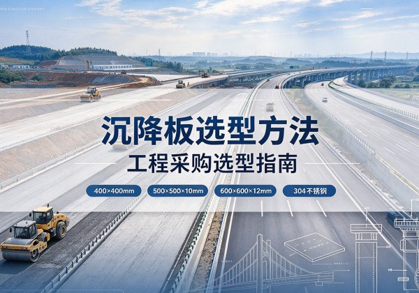 兴隆台沉降板选择方法
