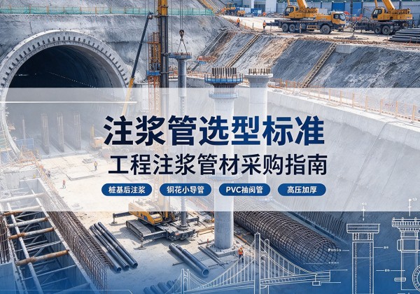 兴隆台注浆管选型标准
